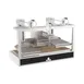 Mibrasa GMB 160 FIRE 64" Countertop Charcoal Parrilla Grill w/ (2) Adjustable Grills, Fire Basket 2 image