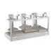 Mibrasa GMB 200-3GR 82" Countertop Charcoal Parrilla Grill w/ (3) Adjustable Grills 1 image