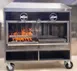 Mibrasa GMB 200 82" Countertop Charcoal Parrilla Grill w/ (2) Adjustable Grills 7 image