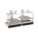 Mibrasa GMB 200 82" Countertop Charcoal Parrilla Grill w/ (2) Adjustable Grills 4 image