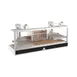 Mibrasa GMB 252 FIRE 99" Countertop Charcoal Parrilla Grill w/ (2) Adjustable Grills, Fire Basket 2 image