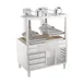 Mibrasa GMBMC130 50" Charcoal Parrilla Grill w/ (2) Adjustable Grills and Complete Stand Base 1 image