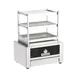 Mibrasa RM 60 24" Countertop Robatayaki Charcoal Grill w/ 3 Fixed Tiers 2 image