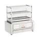 Mibrasa RM 80 31" Countertop Robatayaki Charcoal Grill w/ 3 Fixed Tiers 6 image