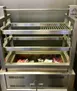 Mibrasa RM SE 115 52" Countertop Robatayaki Charcoal Grill w/ 3 Adjustable Tiers and Elevating System 7 image