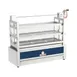 Mibrasa RM SE 115 52" Countertop Robatayaki Charcoal Grill w/ 3 Adjustable Tiers and Elevating System 5 image