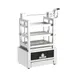 Mibrasa RM SE 60 32" Countertop Robatayaki Charcoal Grill w/ 3 Adjustable Tiers and Elevating System 7 image