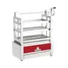 Mibrasa RM SE 80 39" Countertop Robatayaki Charcoal Grill w/ 3 Adjustable Tiers and Elevating System 3 image