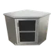 IMC Teddy BC-CHG Corner Cabinet, Glass Door, (1) Adjustable Shelf, Fully Welded 1 image