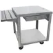 IMC Teddy CCA Cashier Counter - 36" H x 30-1/2" W x 30-1/2" D, Stainless Steel, Lock Drawer, 120V NEMA 5-15P Outlet 1 image