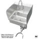 IMC Teddy CSW-1S-SS Hand Sink 1 image