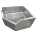 IMC Teddy FS-C Corner Mop Sink, 22-1/2"W X 22-1/2"D X 8-1/2" Deep Bowl 1 image