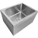 IMC Teddy FS-H Mop Sink, Heavy Duty, 24"W X 18"D X 12" Deep Bowl, 4" Drain 1 image