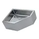 IMC Teddy FS-L Mop Sink, Left Corner, 24"W X 18"D X 7" Deep Bowl, 4" Drain 1 image