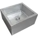 IMC Teddy FS-M Mop Sink, Medium Duty, 16"W X 18"D X 7" Deep Bowl, 4" Drain 1 image