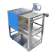 IMC Teddy ITRC Ice Cart - 3-Tier, 20"W x 32"D x 36"H, 50 lb, Stainless Bin Bamboo Braked Casters NSF 1 image