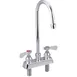 IMC Teddy RGSH-D Faucet, Deck Type, Rigid Gooseneck with Lever Handles 1 image