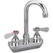IMC Teddy RGSH-S Faucet, Splash Type, Rigid Gooseneck with Lever Handles 1 image