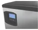 Hubert 69K-915 Kratos Ice Maker, 22"x24.6"x21", 360 lb/day Half‑Cube, Stainless Steel Black Trim 4 image