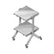 Merrychef STACK-48 48" Double Oven Cart for Eikon E4 and E6 Ovens 1 image