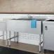 Koolmore SBR3B38-320 38" Underbar Sink Units, 3 Compartment without Drainboard 9 image