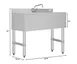 Koolmore SBR3B38-320 38" Underbar Sink Units, 3 Compartment without Drainboard 4 image