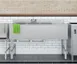 Koolmore SBR3B48-R-320 48" Underbar Sink Units, 3 Compartment with Right Drainboard 8 image