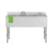 Koolmore SBR3B48-R-320 48" Underbar Sink Units, 3 Compartment with Right Drainboard 1 image