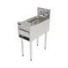 Perlick TSF12HS-STK 12" Underbar Hand Sink Unit w/Soap, Towel Dispenser & 3 Splashes - Quick Ship 1 image