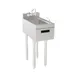 Krowne 18-12DST 12" Silver Series Underbar Hand Sink Unit with Soap & Towel Dispenser 1 image