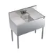 Krowne KR19-31C 36" 1 Compartment Underbar Sink w/ 2 Drainboards, Splash-Mount Faucet 1 image