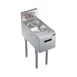 Krowne KR24-12ST 12" Free Standing Underbar Hand Sink Unit with Soap & Towel Dispenser 1 image