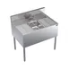 Krowne KR24-31C Underbar Sink Units, 1 Compartment with 2 Drainboards 1 image