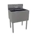 Glastender DSA-24-S 24" 2 Compartment Underbar Sink w/ Splash-Mount Faucet, No Drainboards 1 image