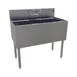 Glastender TSA-36-S 36" 3 Compartment Underbar Sink w/ Splash-Mount Faucet, No Drainboards 1 image