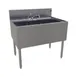 Glastender TSB-36-S 36" 3 Compartment Underbar Sink w/ Deck-Mount Faucet, No Drainboards 1 image