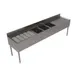 BK Resources UB4-21-396TS 96" Underbar Sink Units, 3 Compartment with 2 Drainboards 1 image