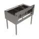 BK Resources UB4-21-336S 36" Underbar Sink Units, 3 Compartment without Drainboard 3 image