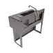 BK Resources UBB-18-236RS Underbar Sink Units, 2 Compartment with Right Drainboard 3 image