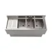 BK Resources UBB-18-348LS Underbar Sink Units, 3 Compartment with Left Drainboard 2 image