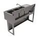 BK Resources UBB-18-348LS Underbar Sink Units, 3 Compartment with Left Drainboard 3 image