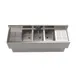 BK Resources UBB-18-360TS Underbar Sink Units, 3 Compartment with 2 Drainboards 2 image
