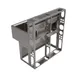 BK Resources UBB-21-336S Underbar Sink Units, 3 Compartment without Drainboard 3 image