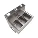 BK Resources UBB-21-336S Underbar Sink Units, 3 Compartment without Drainboard 4 image