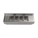 BK Resources UBB-21-472TS Underbar Sink Units, 4 Compartment with 2 Drainboards 2 image