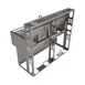 BK Resources UBDW-18-248TS Underbar Sink Units, 2 Compartment with 2 Drainboards 3 image