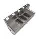 BK Resources UBDW-18-360TS Underbar Sink Units, 3 Compartment with 2 Drainboards 4 image