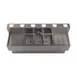 BK Resources UBDW-18-372TS Underbar Sink Units, 3 Compartment with 2 Drainboards 2 image
