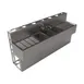 BK Resources UBDW-18-384TS Underbar Sink Units, 3 Compartment with 2 Drainboards 1 image