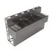BK Resources UBDW-18-472TS Underbar Sink Units, 4 Compartment with 2 Drainboards 1 image